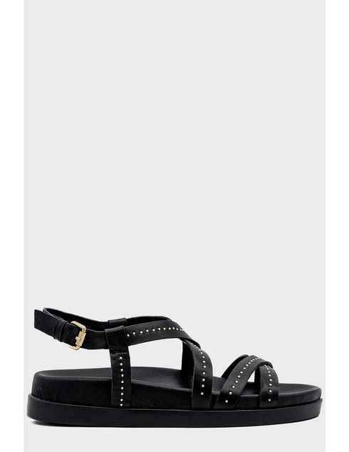 женские черные кожаные Сандалии Tosca Blu TOSCA_BLU_1808 - фото-5