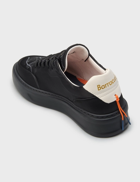 женские черные Кеды Barracuda 1555_black - фото-2
