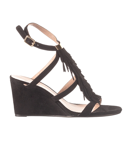 женские черные Босоножки Chloe S24172 - фото-2