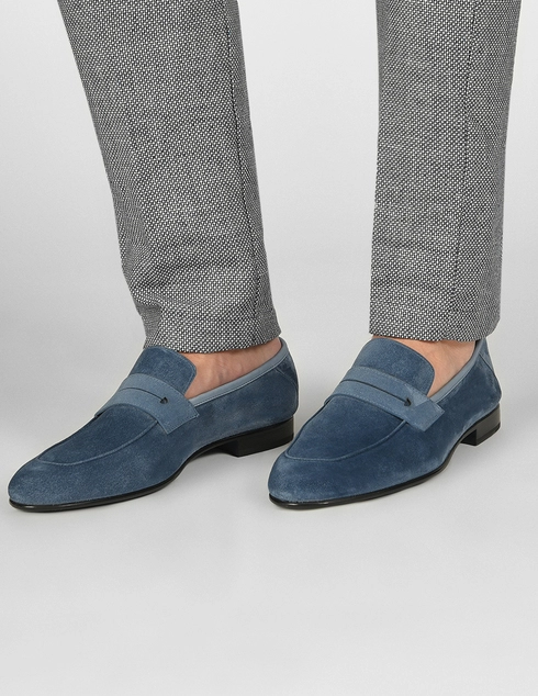 голубые Лоферы Fabi AGR-9289_blue