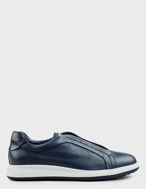 мужские синие кожаные Кеды Fratelli Rossetti 47115_blue - фото-5