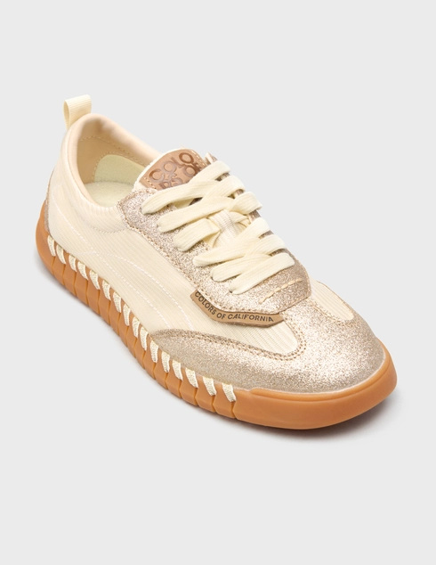 бежевые Кеды Colors Of California 14-panna-glitter_beige