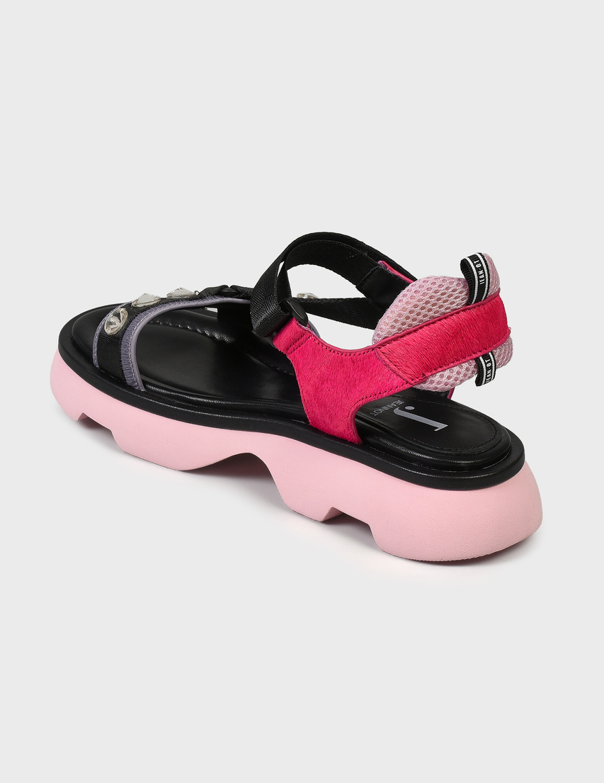 женские многоцветные Сандалии Jeannot LJ404T-multi - фото-2