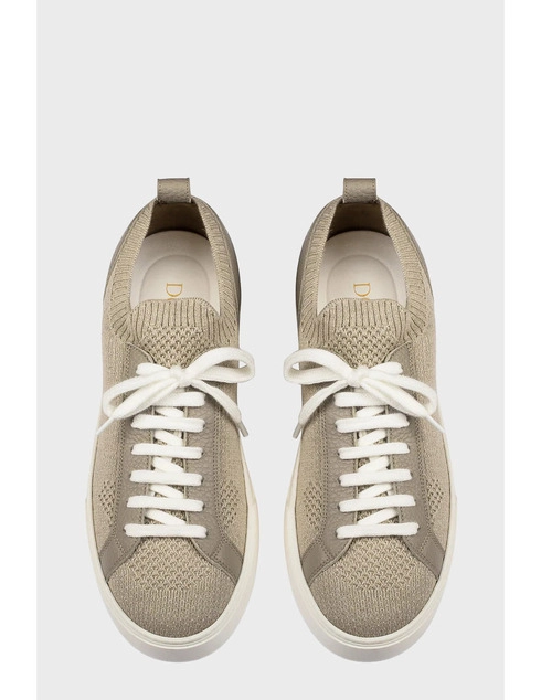 мужские бежевые Кеды Doucal'S DOUCALS_243 - фото-2