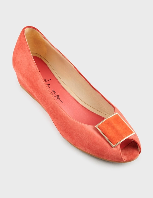 коралловые Туфли Pas De Rouge 828_coral
