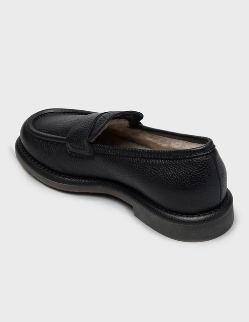 мужские черные Лоферы Baldinini U6B103A1BOTT 0000_black - фото-2