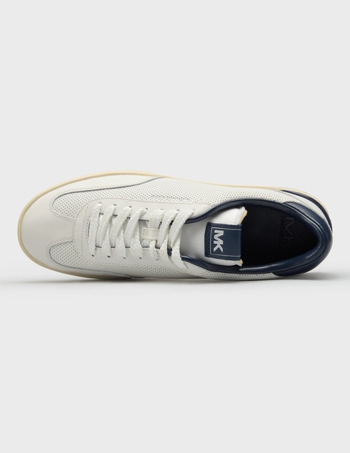 белые мужские Кеды Michael Kors 42S6WLFSIL_white 12990 грн