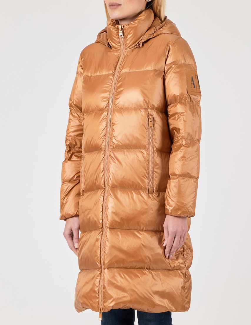 Armani Exchange 本革ブラウンジャケット Пуховик Armani Exchange XW000251AF10860-U6164_brown_214767