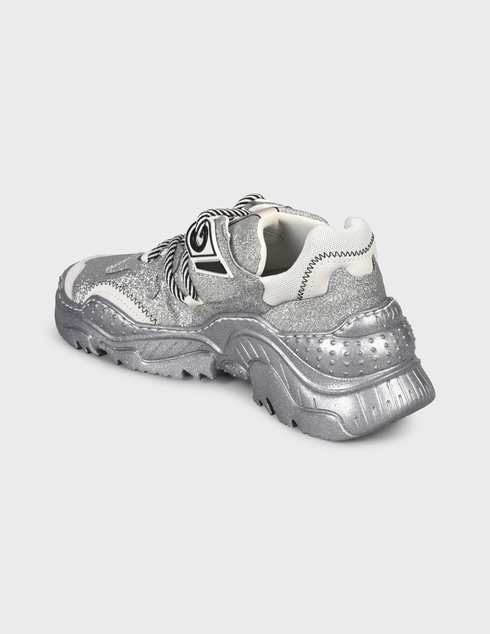 женские серебряные Кроссовки N°21 №21-0109SILV-silver - фото-2