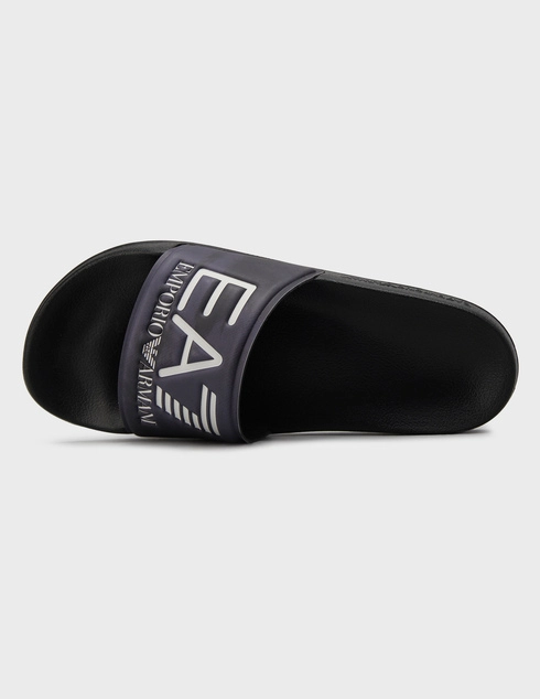 черные женские Шлепанцы Ea7 Emporio Armani 108-135_blackW 2781 грн