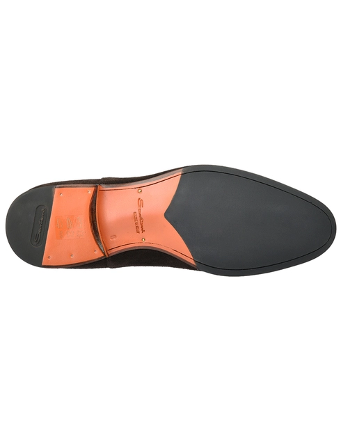 коричневые Оксфорды Santoni S14285-50_bXown размер - 41; 44; 39; 41.5; 42.5