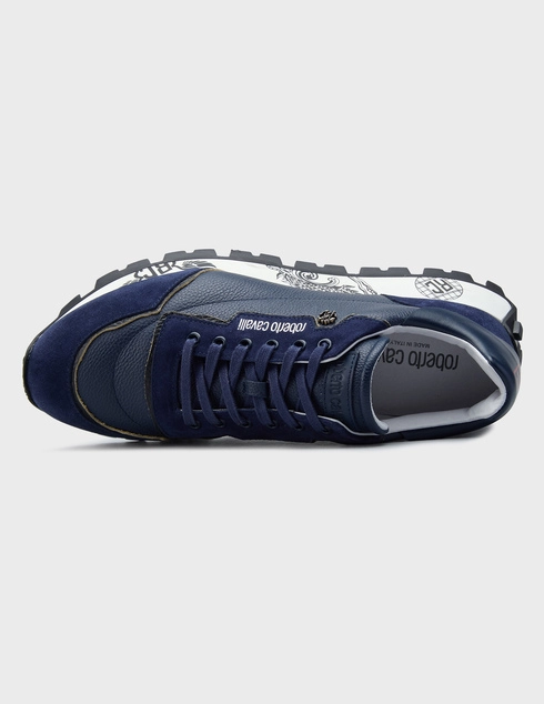синие мужские Кроссовки Roberto Cavalli 29776-Blunotte_blue 22956 грн