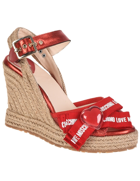красные Босоножки Love Moschino 1631_red