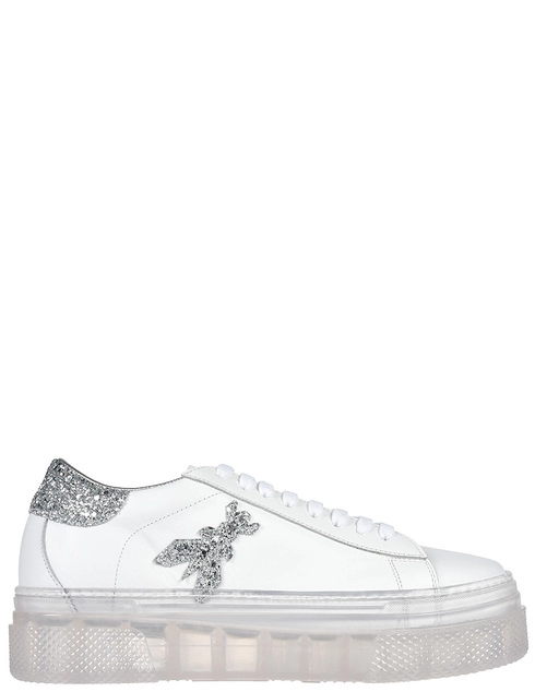 женские белые Кеды Patrizia Pepe 2V9265/A2GX-W254 - фото-2