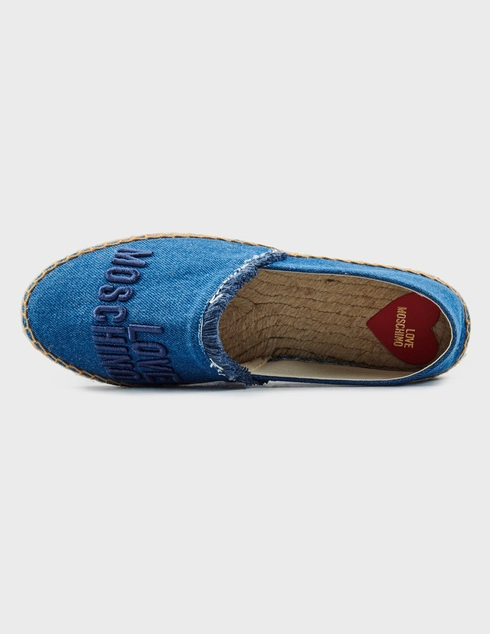 синие женские Эспадрильи Love Moschino JA10262G0MJO5700_blue 11466 грн