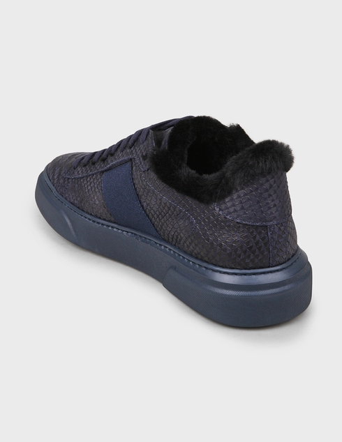 мужские синие Кеды Stokton 650-PIT-blunotte-blue - фото-2