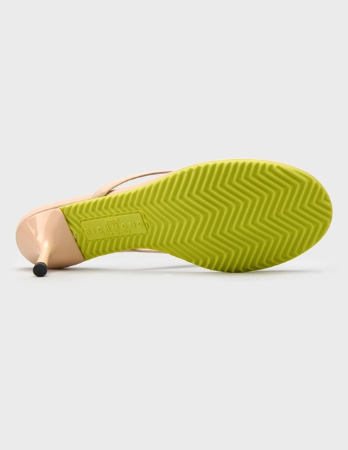 бежевые Шлепанцы John Richmond 30946_beige размер - 36; 37; 38; 39; 40