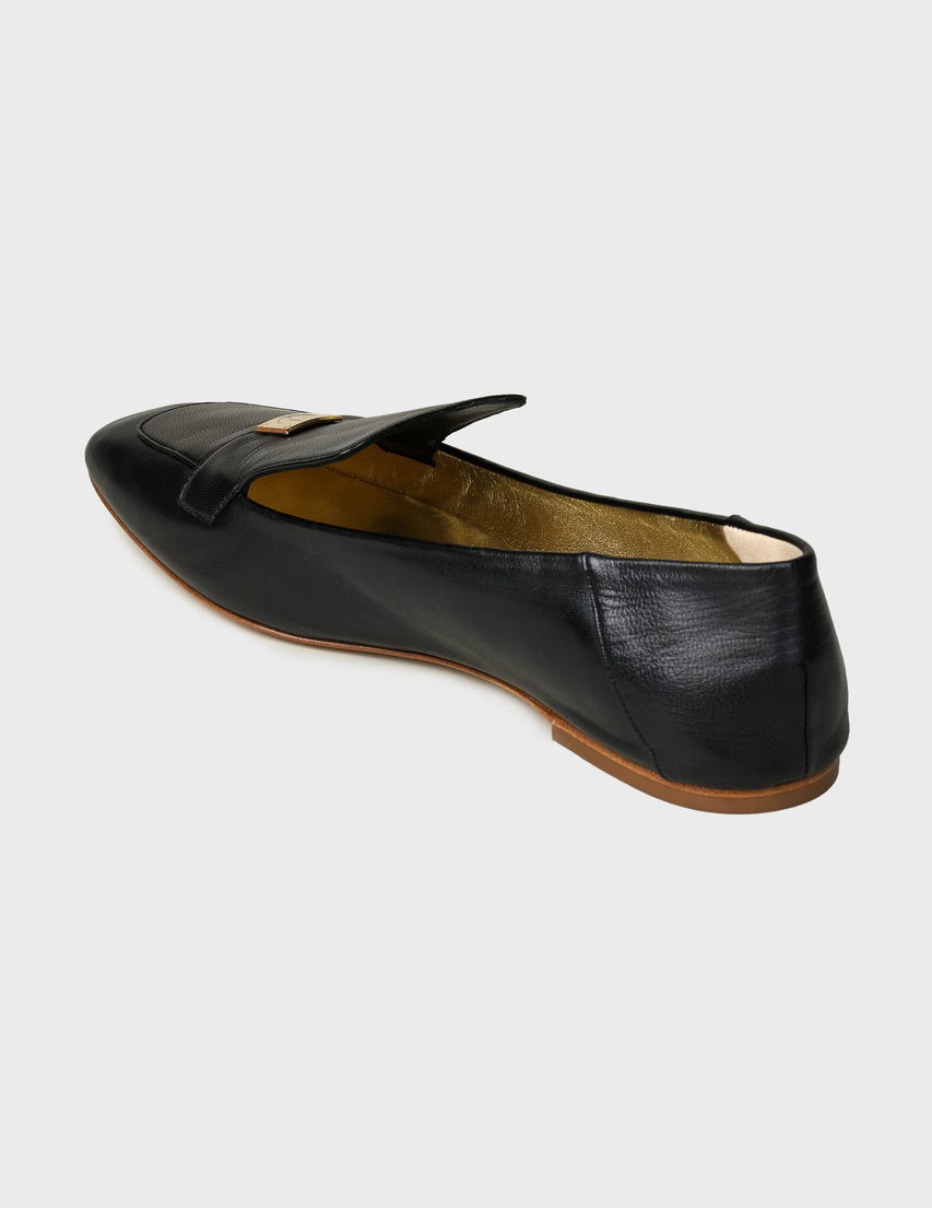 женские черные Лоферы Charles Jourdan 715123-50-black - фото-2