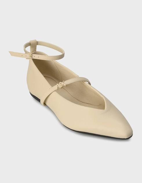 бежевые Балетки Armani Exchange XDD004XV841-01819_beige