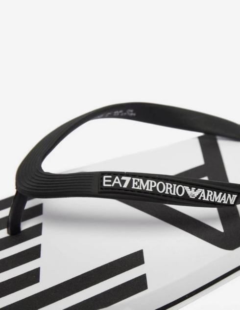 мужские черные Пантолеты Ea7 Emporio Armani ms092_black - фото-6