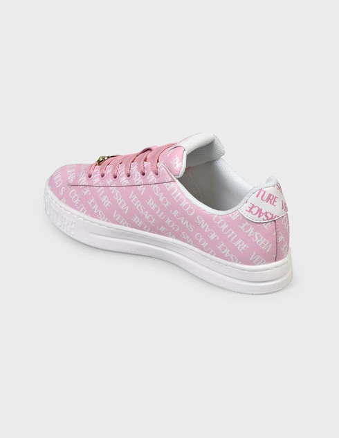 женские розовые Кеды Versace Jeans Couture E0VWASKL-71973-426-pink - фото-2