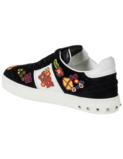 женские черные Кроссовки Valentino Garavani PW2S0D73_multi - фото-2