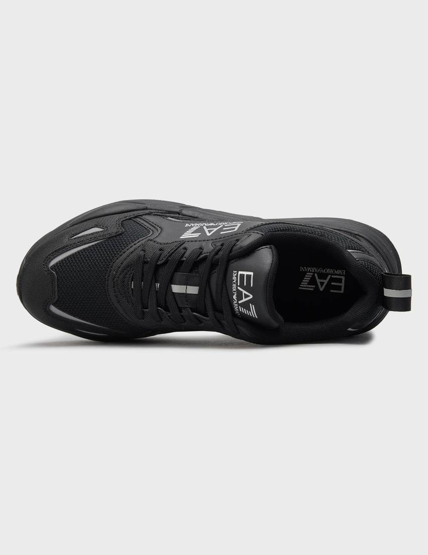 черные мужские Кроссовки Ea7 Emporio Armani 308-026_black 9455 грн