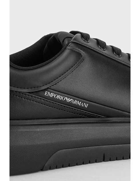 мужские черные Кроссовки Emporio Armani EMPORIO_ARMANI_10965 - фото-2