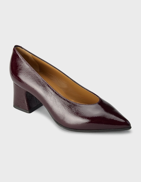 бордовые Туфли Donna Soft 2433_bordo