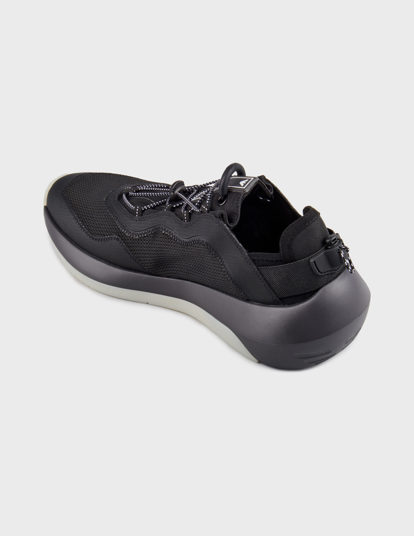 мужские черные Кроссовки Emporio Armani AGR-1675-004_black - фото-2
