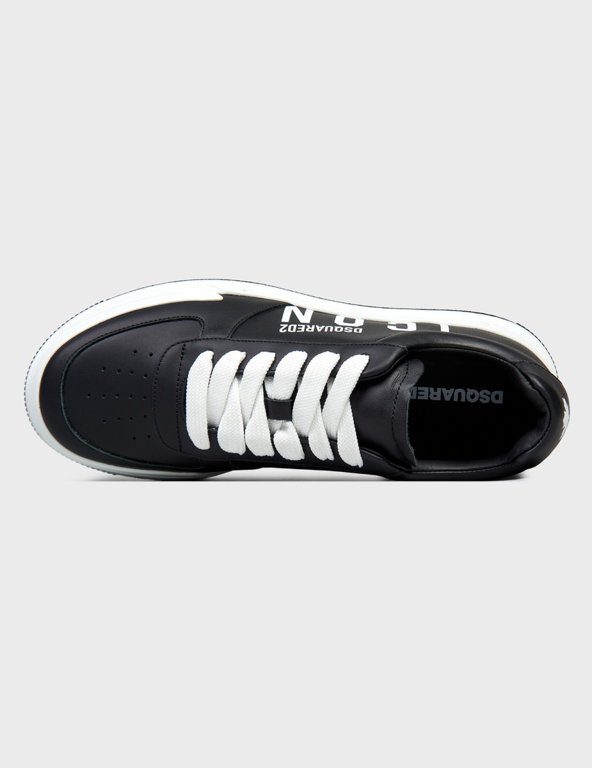 черные мужские Кеды Dsquared2 0318_black 20847 грн