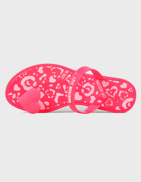 розовые женские Пантолеты Love Moschino 28151-pink 2388 грн