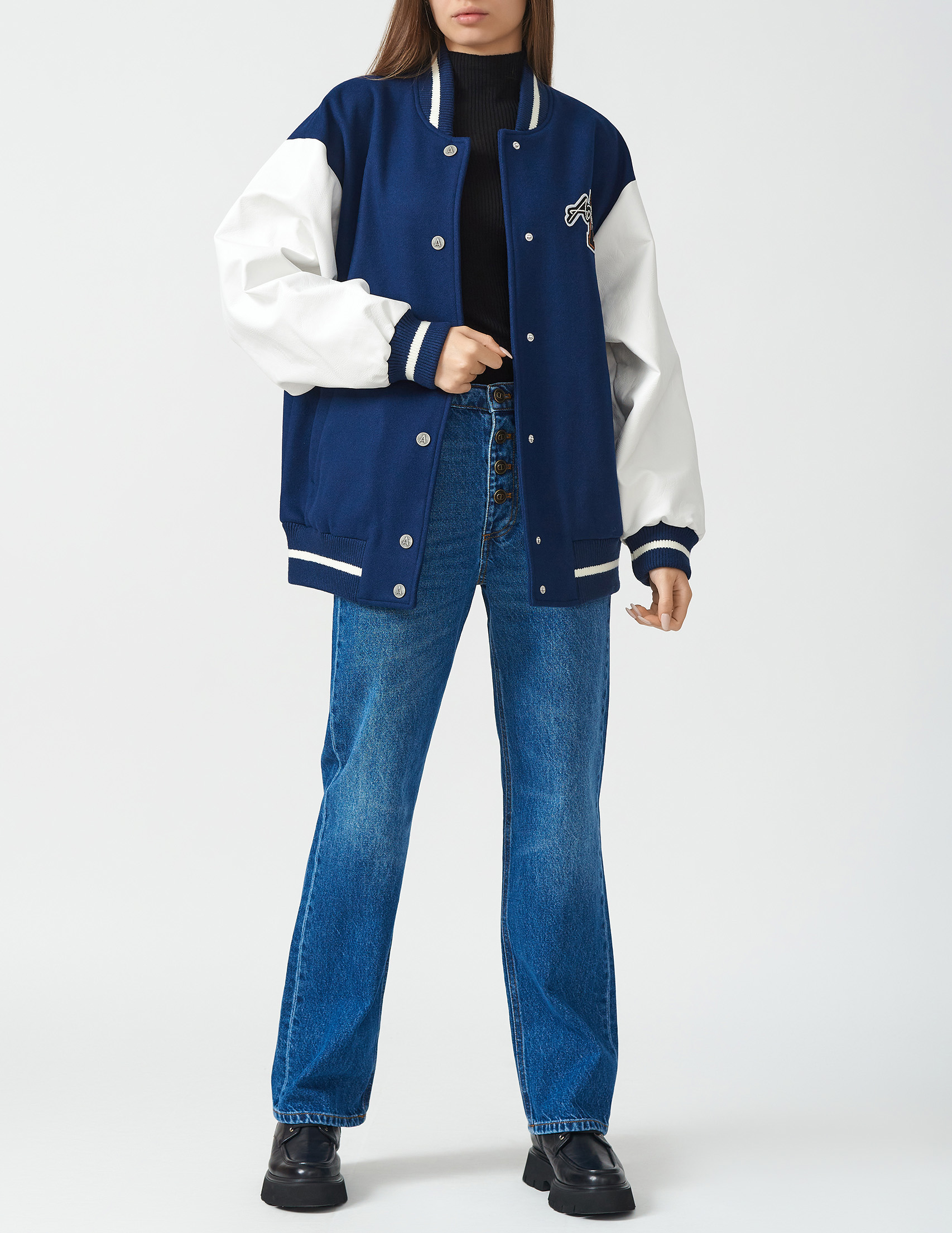 

Бомбер, Синий