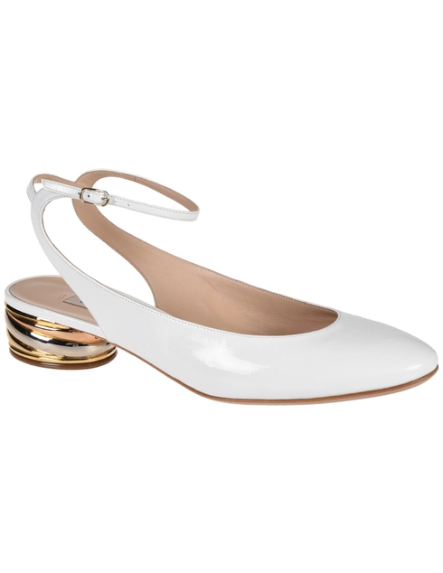 белые Босоножки Casadei 497_white