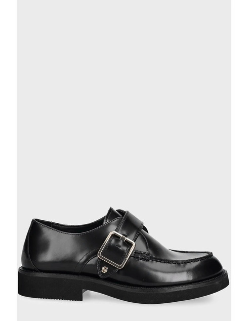 женские черные кожаные Туфли Boss HUGO_BOSS_10373 - фото-5