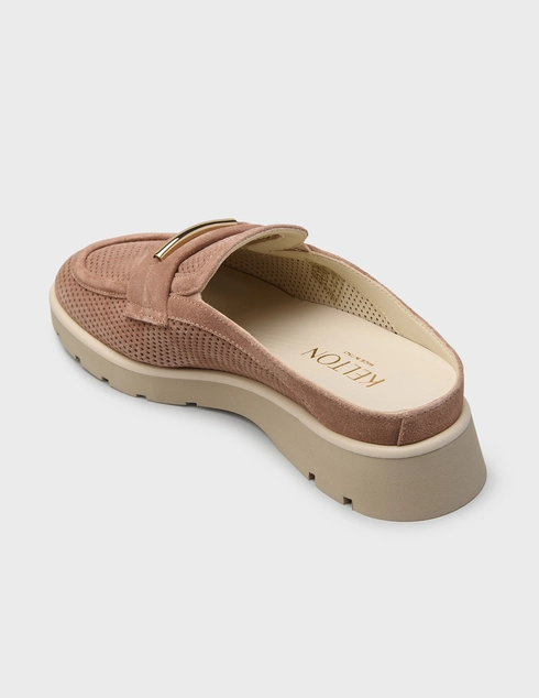 женские коричневые Шлепанцы Kelton 6106_brown - фото-2