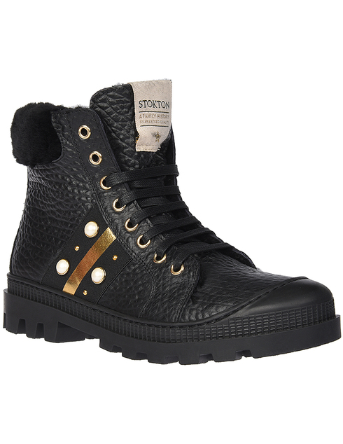 черные Ботинки Stokton AGR-PALL3_black