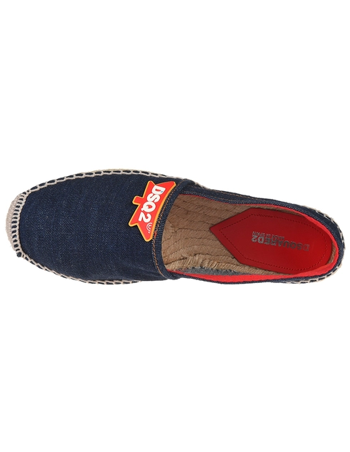 синие женские Эспадрильи Dsquared2 SSNW0008_blue 6225 грн
