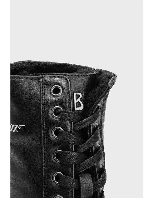 женские черные кожаные Ботинки Bogner BOGNER_3558 - фото-5