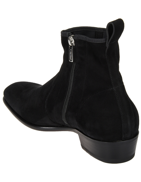 мужские черные Ботинки Santoni SMCCG16719BB9MUEXN01-black - фото-2