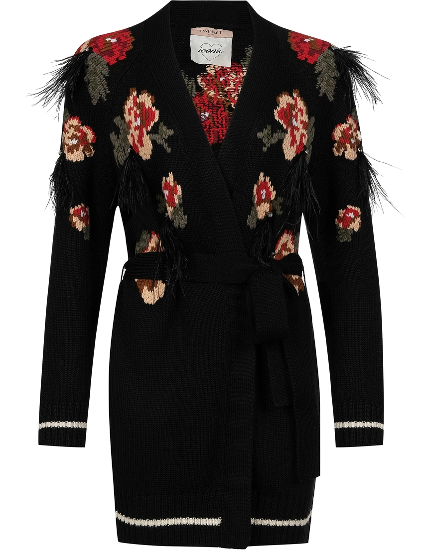 Кардиган Twinset 192TP3322-00006_black_114289 (Черный) в интернет