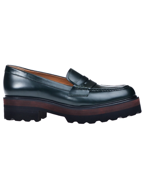 женские зеленые Лоферы Fratelli Rossetti S65616 - фото-2