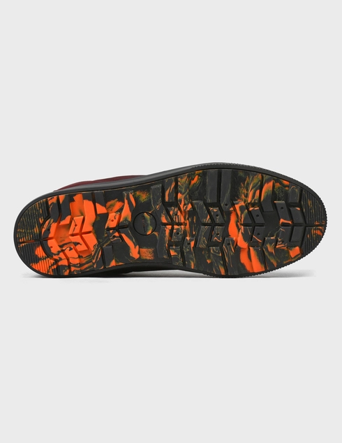бордовые Кеды Santoni SMBCO21424NEAPNKLB66-bordo размер - 40; 45
