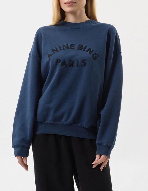 ANINE BING A-08-11722-BEL26-WASHED-NAVY_blue фото-3