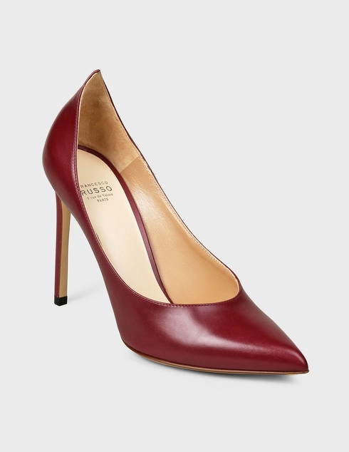 бордовые Туфли Francesco Russo FR-AW19-RIP533-215-bordo