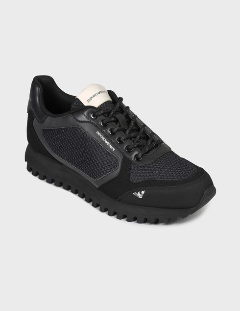 черные Кроссовки Emporio Armani 556-467-black