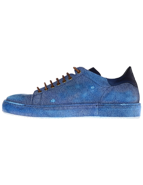 мужские синие Кеды Cesare Paciotti 51801_blue - фото-2