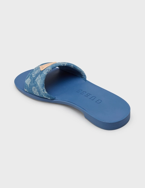 женские синие Шлепанцы Guess FLJELSDEN03-BLUE_blue - фото-2