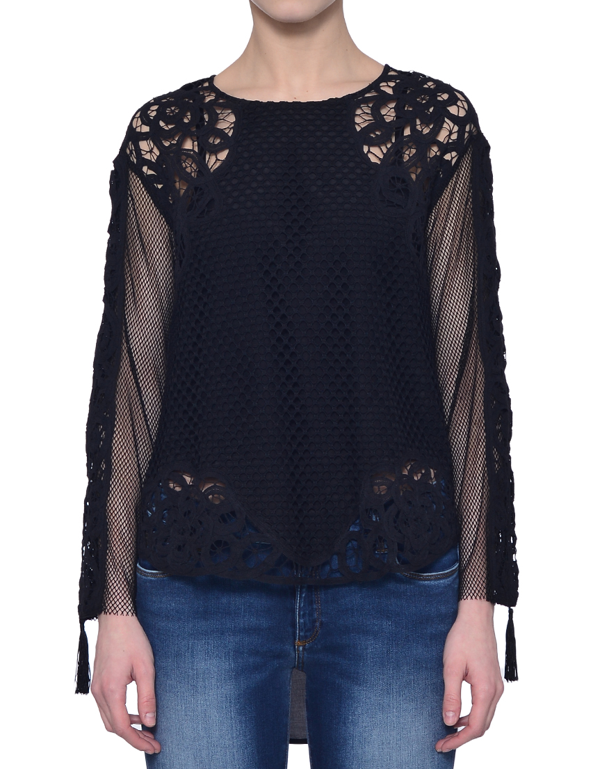 Женская блуза TWIN-SET TS72AA00006_black