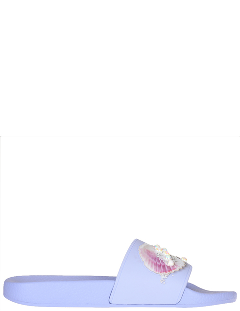 женские фиолетовые резиновые Шлепанцы Menghi AGR-2049-SIL-lilla_purple - фото-5